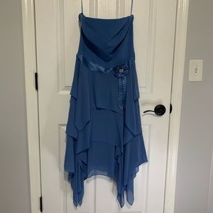 blue formal dress💎